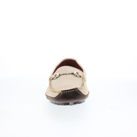 T.B. Phelps Kiawah Vail Bit Driver Mens Beige Loafers Moccasin Shoes