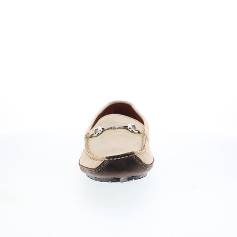 T.B. Phelps Kiawah Vail Bit Driver Mens Beige Loafers Moccasin Shoes