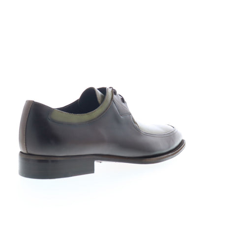 Mezlan Patina Two-Toned Oxford 20126 Mens Green Leather Oxfords Casual Shoes