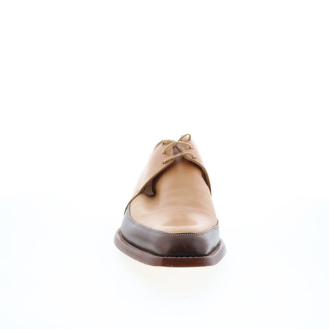 Giano Columbia 2013 Mens Brown Leather Lace Up Oxfords & Lace Ups Casual Shoes