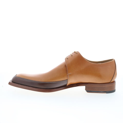 Giano Columbia 2013 Mens Brown Leather Lace Up Oxfords & Lace Ups Casual Shoes