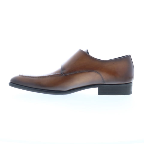 Mezlan Double Monk Strap 20204 Mens Brown Loafers & Slip Ons Casual Shoes