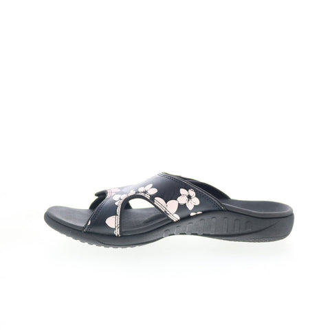 Spenco Kholo 2 Luau 2020608 Womens Black Synthetic Slides Sandals Shoes