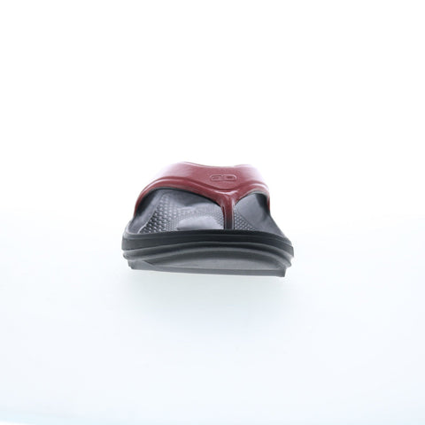 Spenco Fusion 2 Fade 20240 Mens Red Synthetic Flip-Flops Sandals Shoes