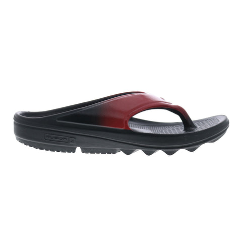 Spenco Fusion 2 Fade 20240 Mens Red Synthetic Flip-Flops Sandals Shoes