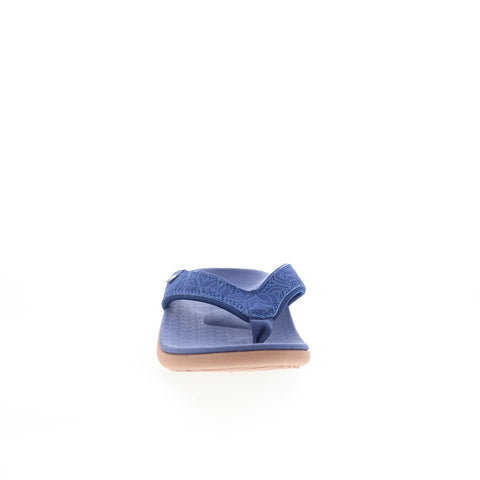 Spenco Yumi Boheme 2027305 Womens Blue Synthetic Flip-Flops Sandals Shoes