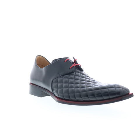 Mezlan Grecia 20275 Mens Black Leather Oxfords & Lace Ups Casual Shoes