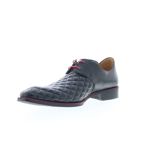 Mezlan Grecia 20275 Mens Black Leather Oxfords & Lace Ups Casual Shoes