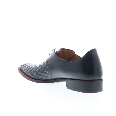 Mezlan Grecia 20275 Mens Black Leather Oxfords & Lace Ups Casual Shoes