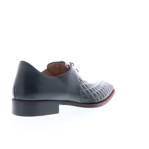 Mezlan Grecia 20275 Mens Black Leather Oxfords & Lace Ups Casual Shoes