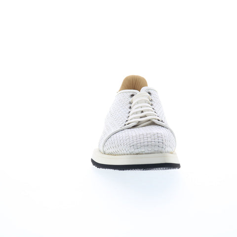 Mezlan Derby CalfSkin Leather Sport 20301 Mens White Lifestyle Sneakers Shoes