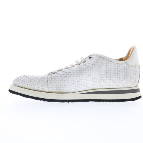 Mezlan Derby CalfSkin Leather Sport 20301 Mens White Lifestyle Sneakers Shoes