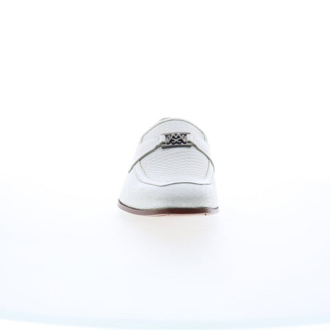 Mezlan Trevi Loafer Mezlan Bit 20363 Mens White Leather Loafers Casual Shoes
