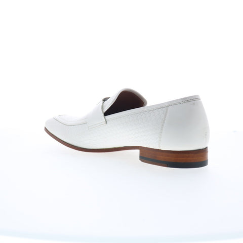 Mezlan Trevi Loafer Mezlan Bit 20363 Mens White Leather Loafers Casual Shoes