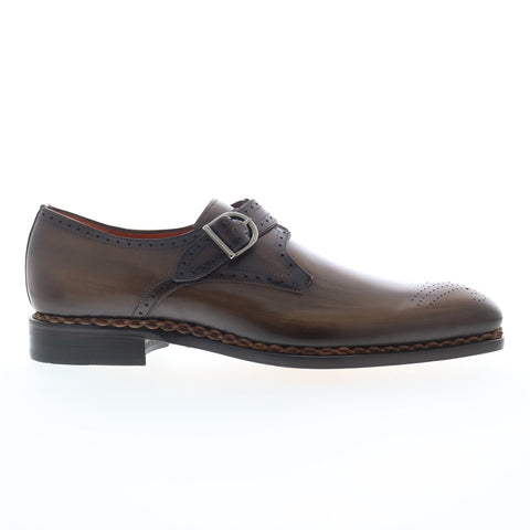 Mezlan Piemonte 20416 Mens Brown Leather Loafers & Slip Ons Casual Shoes
