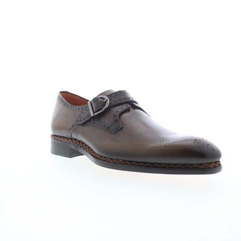 Mezlan Piemonte 20416 Mens Brown Leather Loafers & Slip Ons Casual Shoes