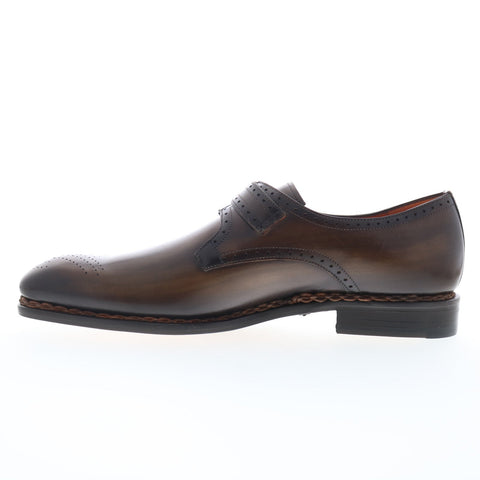 Mezlan Piemonte 20416 Mens Brown Leather Loafers & Slip Ons Casual Shoes