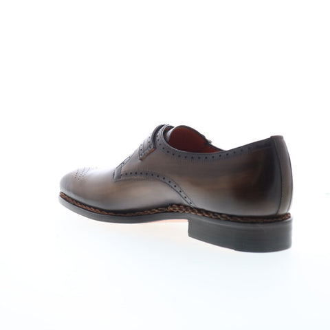 Mezlan Piemonte 20416 Mens Brown Leather Loafers & Slip Ons Casual Shoes