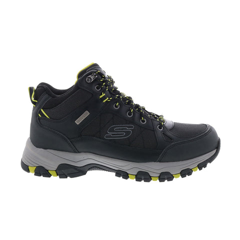 Skechers Relaxed Fit Selmen Melano 204477 Mens Black Athletic Hiking Shoes