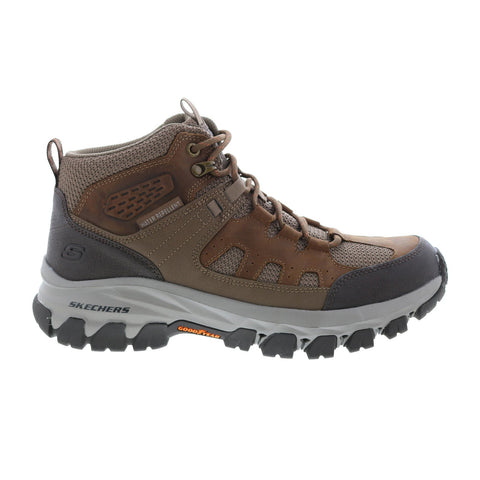 Skechers Relaxed Fit Edgemont Voxter Trail 204517 Mens Brown Hiking Boots