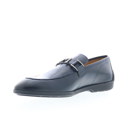 Mezlan Patina Icon Driver 20487 Mens Blue Loafers & Slip Ons Casual Shoes