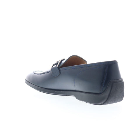 Mezlan Patina Icon Driver 20487 Mens Blue Loafers & Slip Ons Casual Shoes