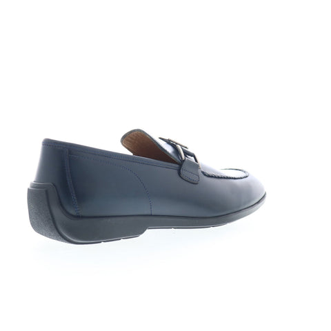 Mezlan Patina Icon Driver 20487 Mens Blue Loafers & Slip Ons Casual Shoes