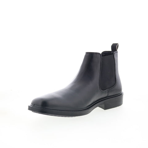 Skechers Miller Boris 205072 Mens Black Leather Slip On Chelsea Boots