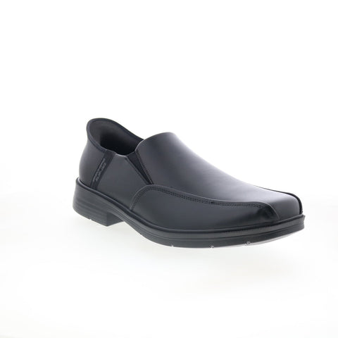 Skechers Caswell Frantone 205169 Mens Black Loafers & Slip Ons Casual Shoes