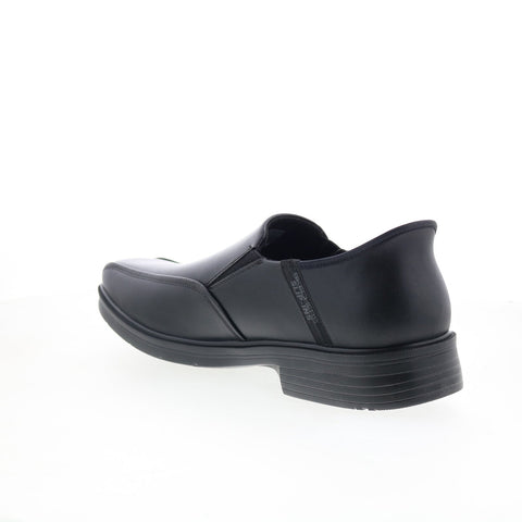 Skechers Caswell Frantone 205169 Mens Black Loafers & Slip Ons Casual Shoes