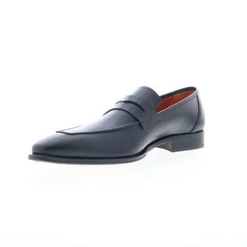 Mezlan Avenue Penny Loafer 20578 Mens Black Loafers & Slip Ons Penny Shoes