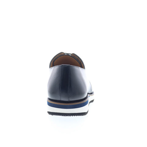 Mezlan Monterey 20629 Mens Black Leather Oxfords & Lace Ups Plain Toe Shoes