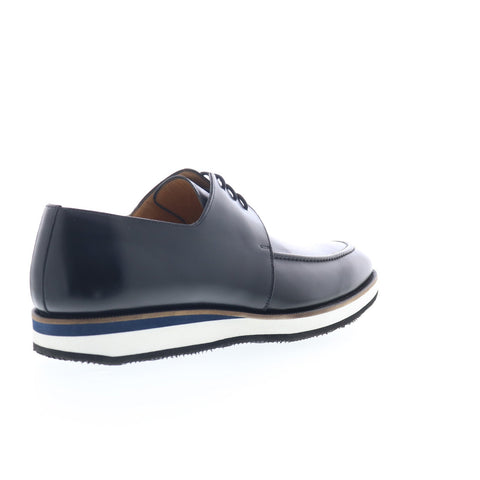 Mezlan Monterey 20629 Mens Black Leather Oxfords & Lace Ups Plain Toe Shoes