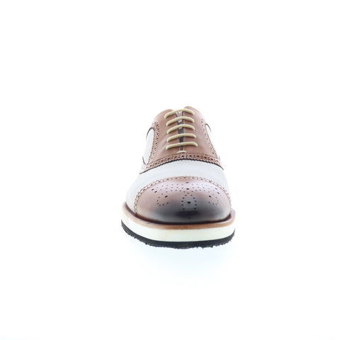 Mezlan Widler 20633 Mens Brown Leather Oxfords & Lace Ups Cap Toe Shoes