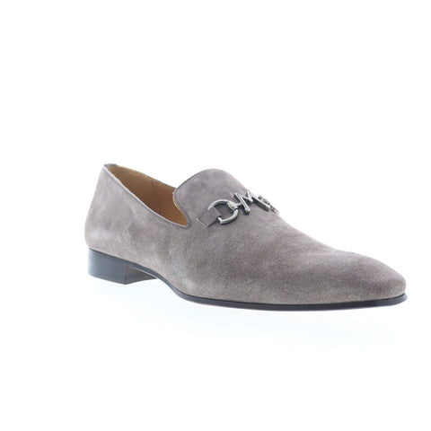 Mezlan 20746 Mens Gray Suede Slip On Loafers & Slip Ons Casual Shoes