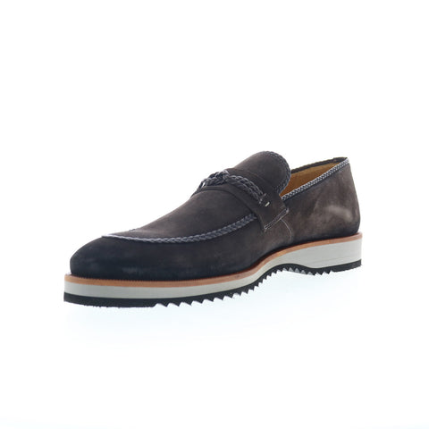 Mezlan Puerto Prego 20837 Mens Brown Suede Loafers & Slip Ons Casual Shoes