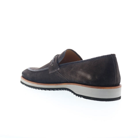 Mezlan Puerto Prego 20837 Mens Brown Suede Loafers & Slip Ons Casual Shoes
