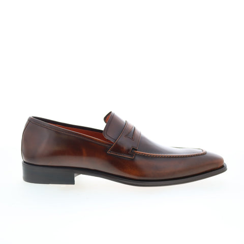 Mezlan Avenue Penny Loafer 20910 Mens Brown Loafers & Slip Ons Penny Shoes