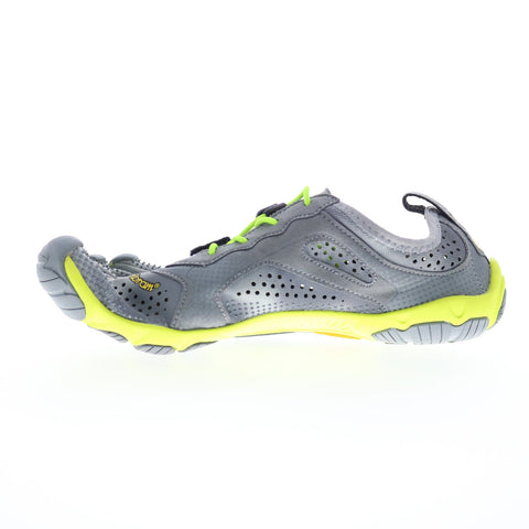 Vibram FiveFingers V-Run 20M7001 Mens Gray Mesh Lifestyle Sneakers Shoes