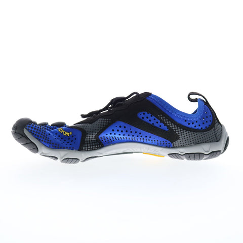 Vibram FiveFingers V-Run 20M7002 Mens Blue Mesh Lifestyle Sneakers Shoes