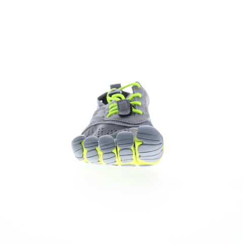 Vibram FiveFingers V-Run 20W7001 Womens Gray Canvas Lifestyle Sneakers Shoes