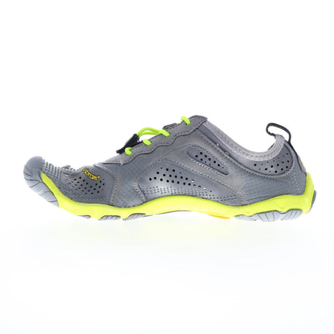 Vibram FiveFingers V-Run 20W7001 Womens Gray Canvas Lifestyle Sneakers Shoes