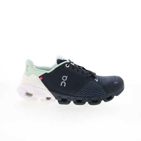 On Cloudflyer 21.99627 Womens Black Mesh Lace Up Athletic Running Shoes