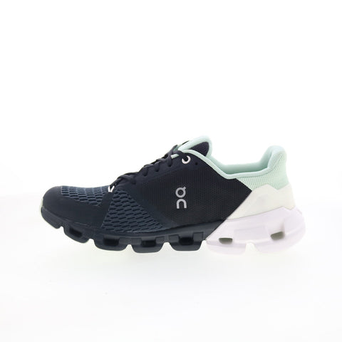 On Cloudflyer 21.99627 Womens Black Mesh Lace Up Athletic Running Shoes