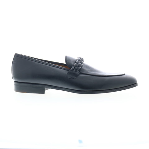 Mezlan Parole Penny 21047 Mens Black Leather Loafers & Slip Ons Casual Shoes