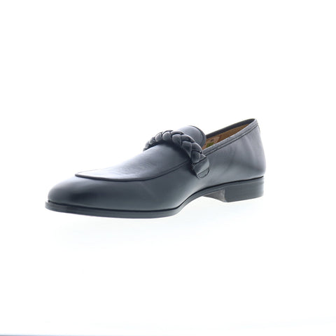 Mezlan Parole Penny 21047 Mens Black Leather Loafers & Slip Ons Casual Shoes