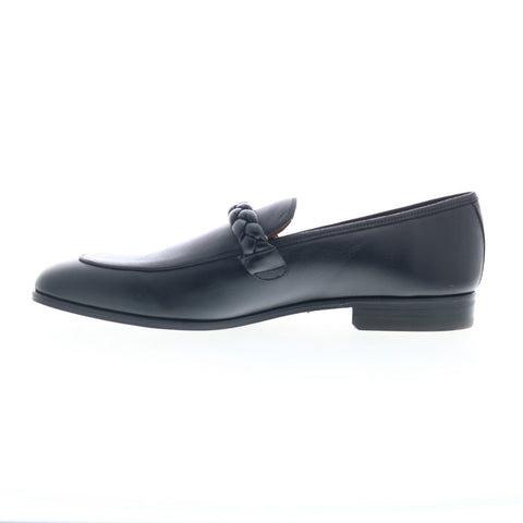Mezlan Parole Penny 21047 Mens Black Leather Loafers & Slip Ons Casual Shoes