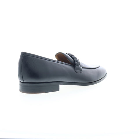 Mezlan Parole Penny 21047 Mens Black Leather Loafers & Slip Ons Casual Shoes