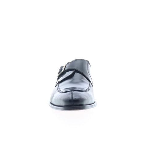 Mezlan Pego Monk Strap 21158 Mens Black Loafers & Slip Ons Casual Shoes