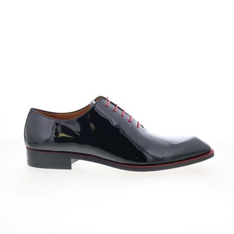 Mezlan Dietro 2 Patent Mens Black Oxfords Plain Toe Shoes